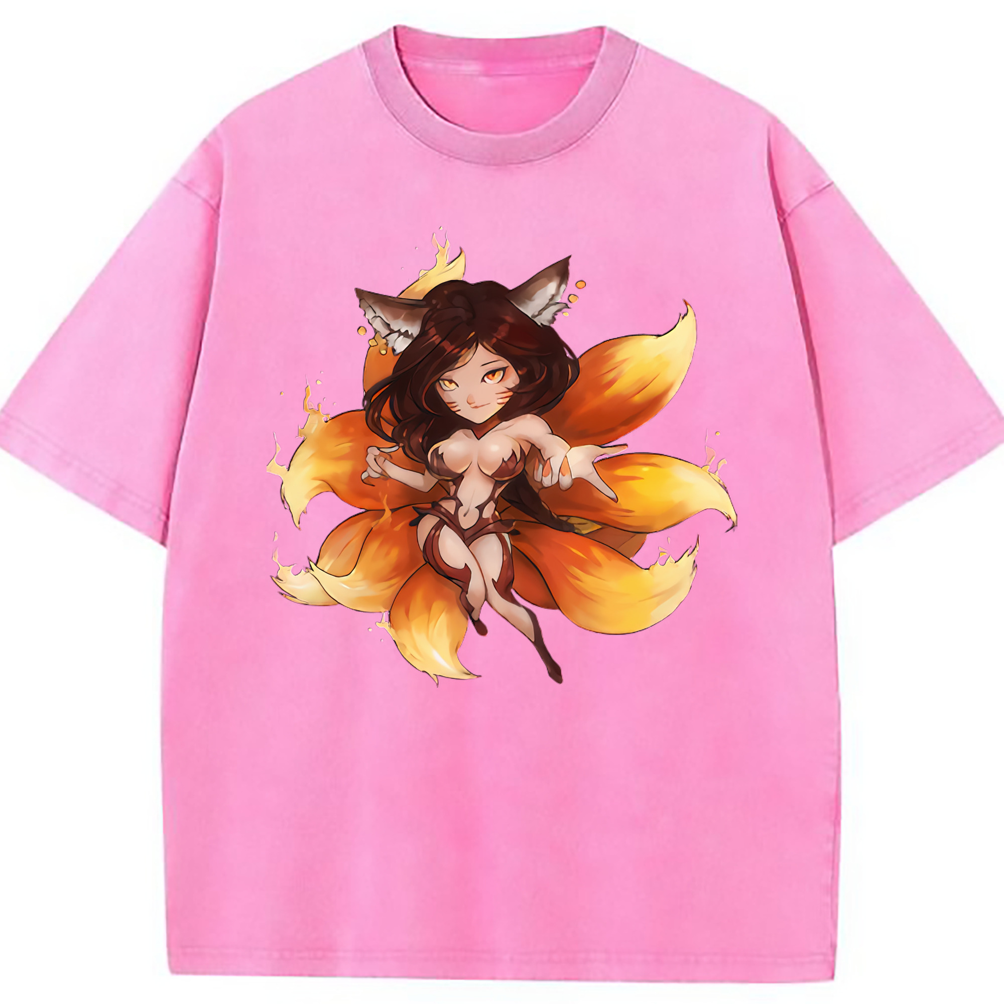 （画像用） リーグ・オブ・レジェンド League of Legends LOL 綿100% ヴィンテージ風 半袖Tシャツ（フロントプリント）